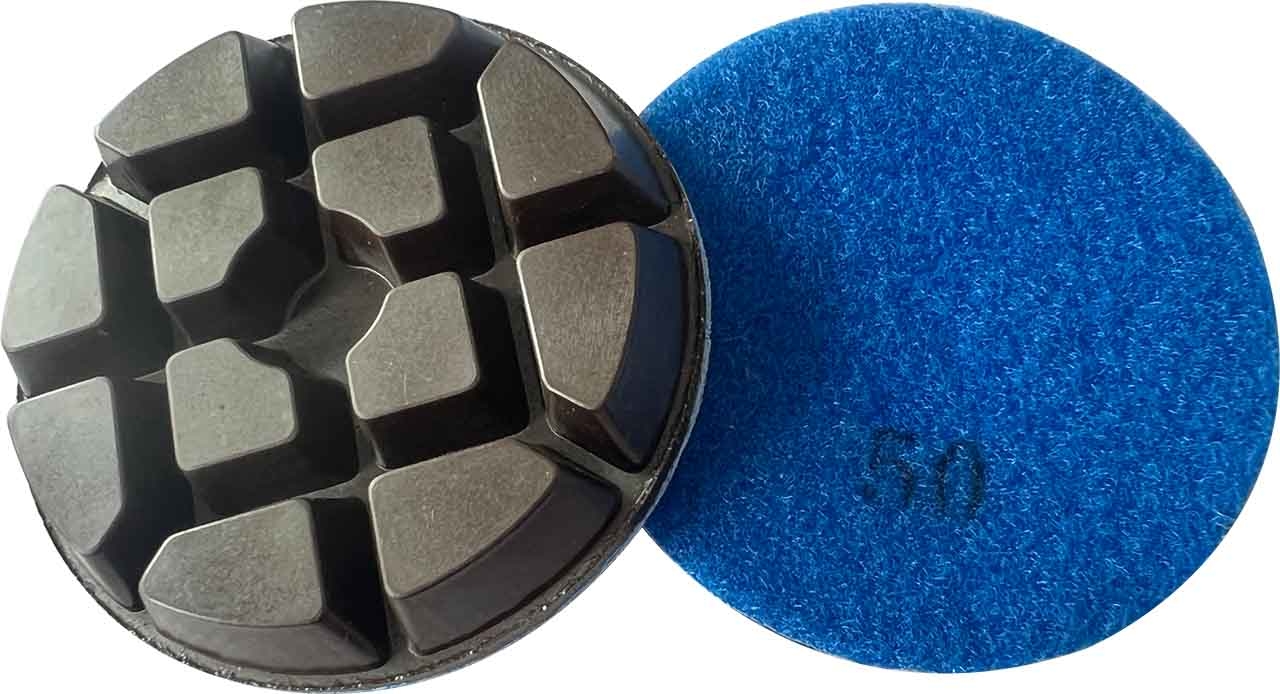 Durable Concrete / Cement Special Diamond Grinding Polishing Pads / Discs