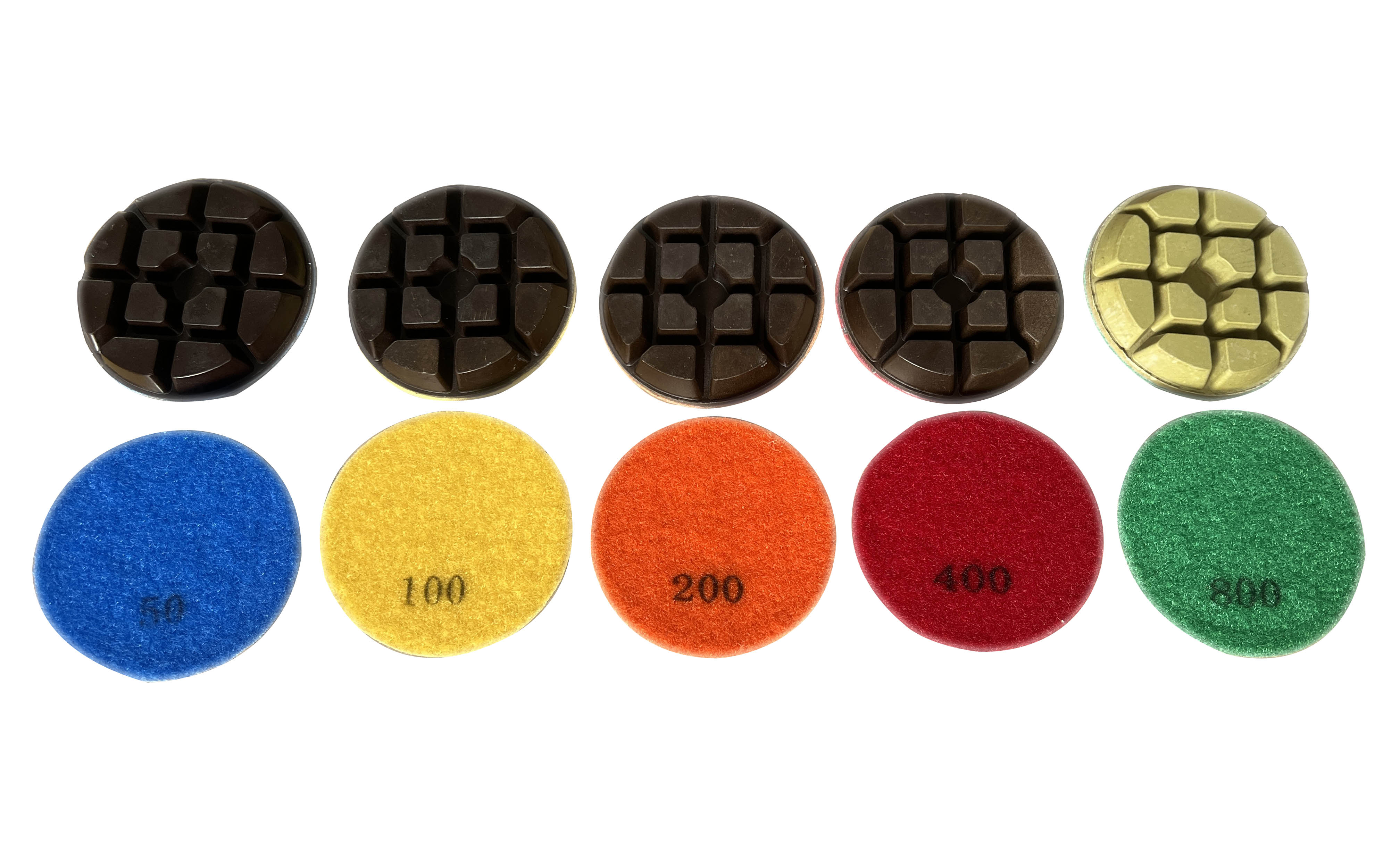 Durable Concrete / Cement Special Diamond Grinding Polishing Pads / Discs