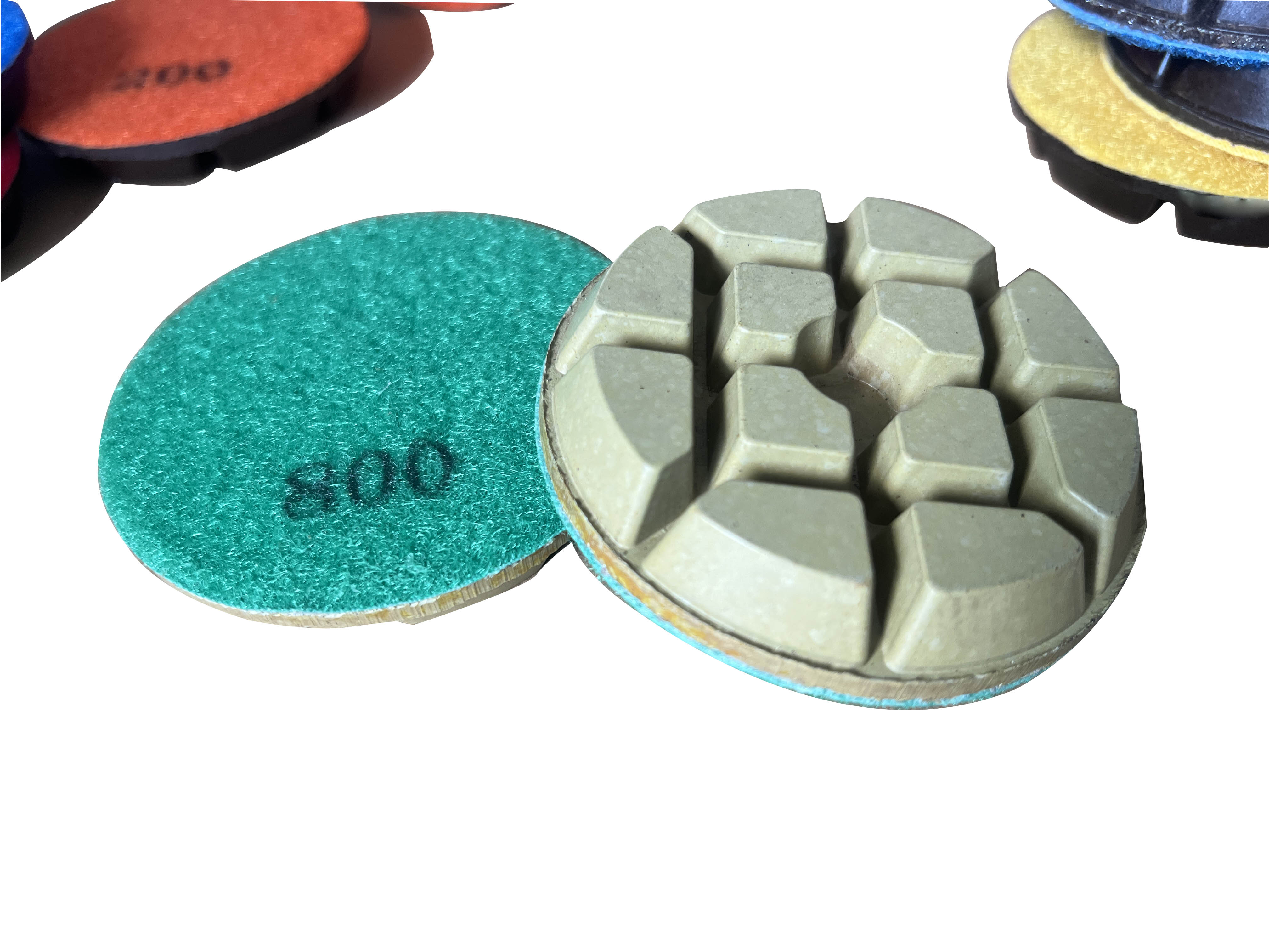 Durable Concrete / Cement Special Diamond Grinding Polishing Pads / Discs
